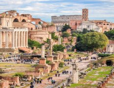 colosseum and roman forum