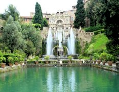 tivoli: villa d'este (with minivan)